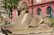 Musée du Caire - Jardins - sphinx (EG07-1084.jpg)