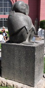 Musée du Caire - Jardins - statue singe (EG07-1089.jpg)
