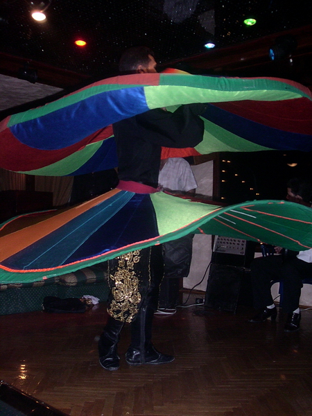 Soirée finale sur le Nile Dream - derviche