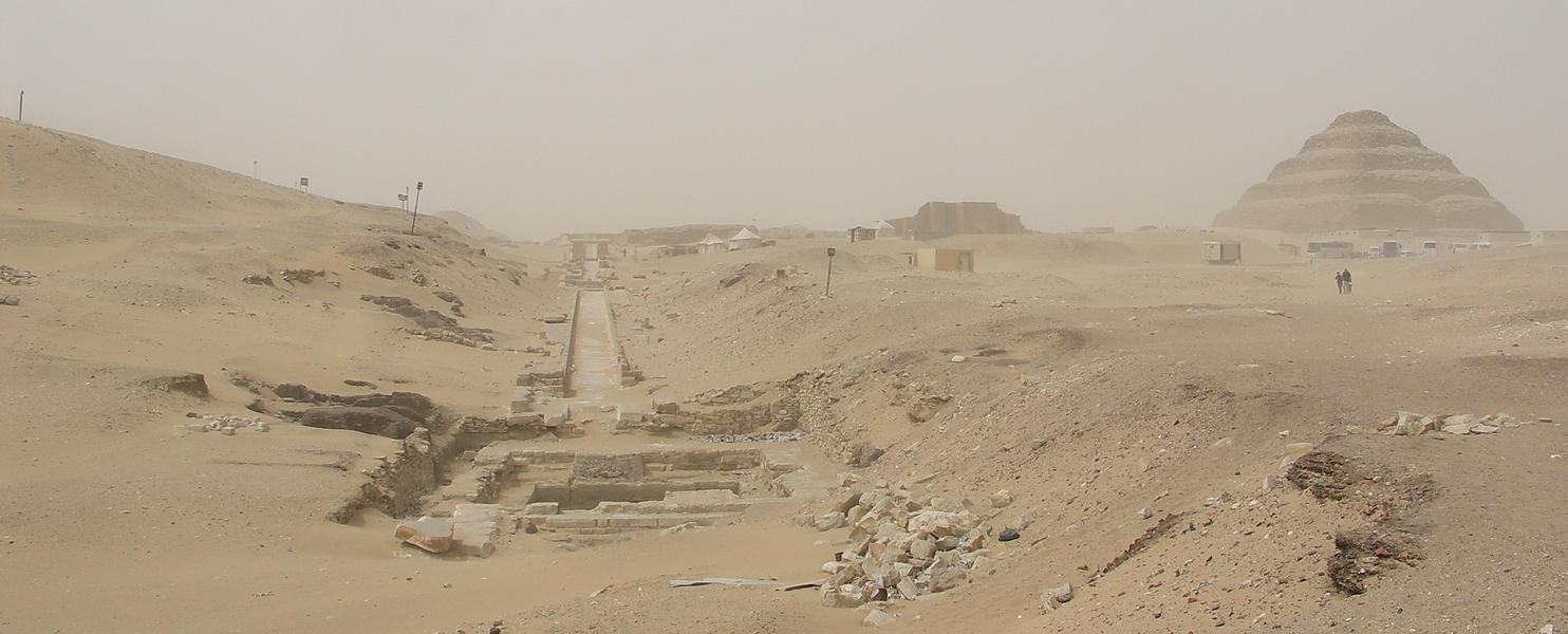 Saqqara - chaussée d'Ounas