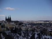 Vue générale depuis le cloître Strahovsky
