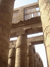 Karnak - claustrats de la salle hypostyle