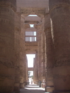 Karnak - depuis la salle hypostyle, vers le nord