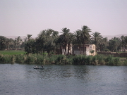 Vue du Nil - entre Edfou et Kom Ombo