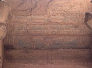 Kom Ombo - plafond de la salle hypostyle