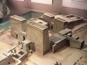 Musée de la Nubie - maquette de Philae