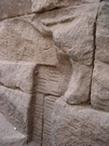 Assouan - île Eléphantine, nilomètre