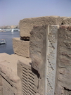 Assouan - île Eléphantine, nilomètre