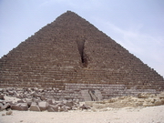 Gizeh - pyramide de Mykérinos