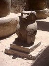 Karnak - dieu Thot dans le temple de Khonsou