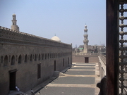 Le Caire - mosquée Ibn Tulun depuis le musée Gayer Anderson