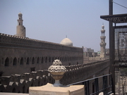 Le Caire - mosquée Ibn Tulun depuis le musée Gayer Anderson