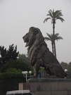 Lion du pont el-Tahrir (le Caire)