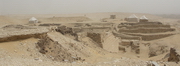Saqqara - chantier de fouilles près de la chaussée d'Ounas (EG07-2125.jpg)