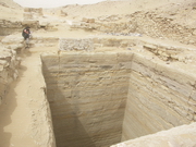 Saqqara - chaussée d'Ounas - le grand puits