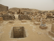Saqqara - tombe ramesside dans la zone du monastère Saint-Jérémie