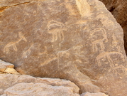 El Kab - rocher aux vautours - inscriptions rupestres (EG07-4235.jpg)