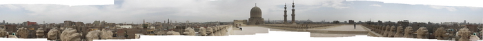 Le Caire depuis le toit de la mosquée al-Muiayyad