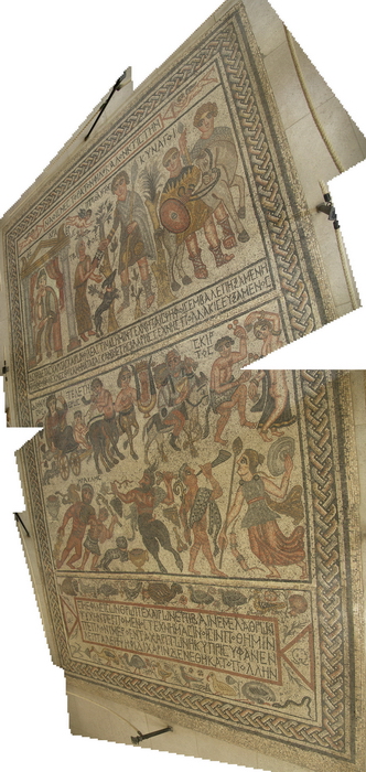 Ismailiya - musée égyptien - mosaïque