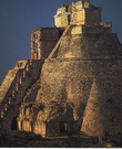 Uxmal - Pyramide du Devin (construite entre le VIè et le Xè siècle)