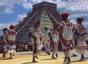 Chichen Itza - Equinoxe à la pyramide de Kukulkan