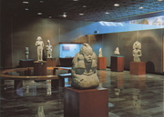 section huastèque, une muséeographie aérée