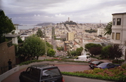 San Francisco - rue sinueuse de Twin Peaks